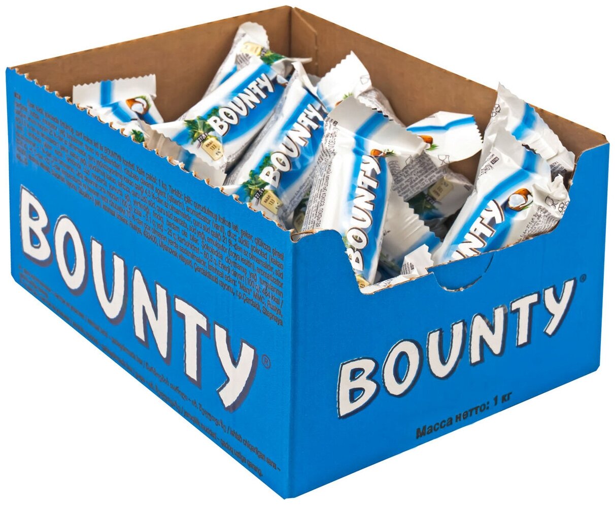 Шоколадные конфеты Bounty , 1 кг