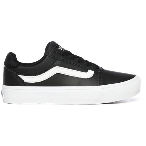 фото Полуботинки спорт дизайна на шнурках wm ward deluxe (tumble) black/ vans