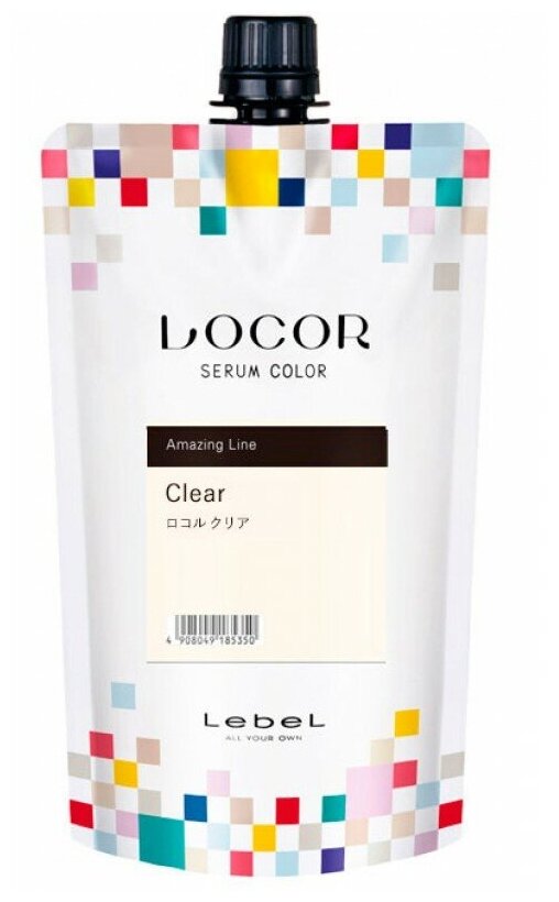 Lebel Cosmetics Краситель-Уход Locolor Clear Оттеночный, 300г