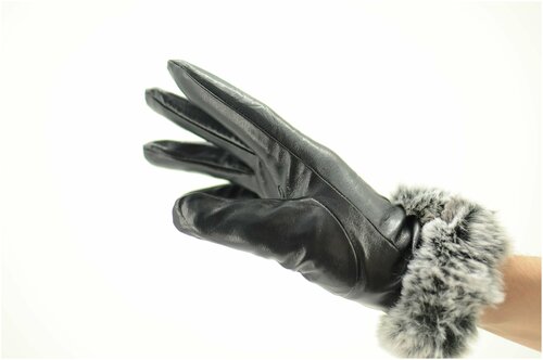 Перчатки Happy gloves демисезонные, размер 7.5, синий