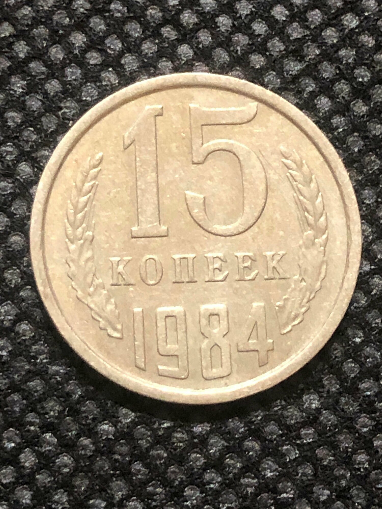 Монета СССР 15 Копеек 1984 год №4-10