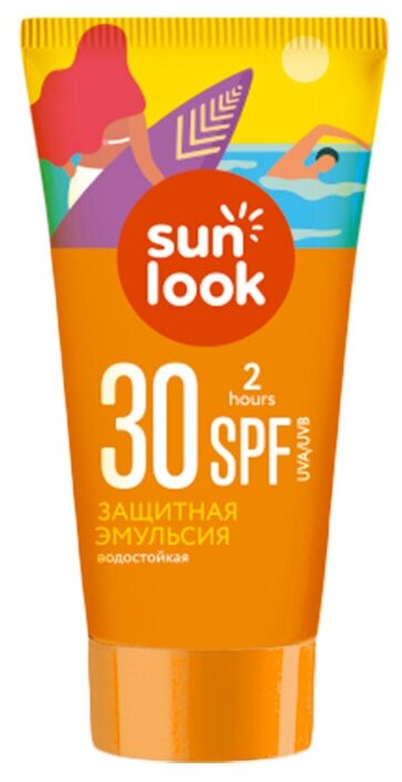 Эмульсия для тела SUN LOOK солнцезащитная водостойкая SPF-30 mini 30 мл