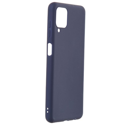 фото Чехол zibelino для samsung galaxy a12 soft matte blue zsm-sam-a12-dblu