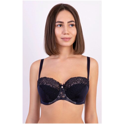 фото Бюстгальтер milavitsa шарм, размер 75f, ночная тень