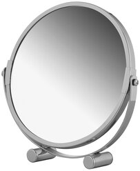 Зеркало косметическое настольное Tatkraft EOS (11656) хром
