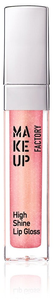Make up Factory Блеск для губ с эффектом влажных губ High Shine Lip Gloss, 12 Dramatic Rose Gold