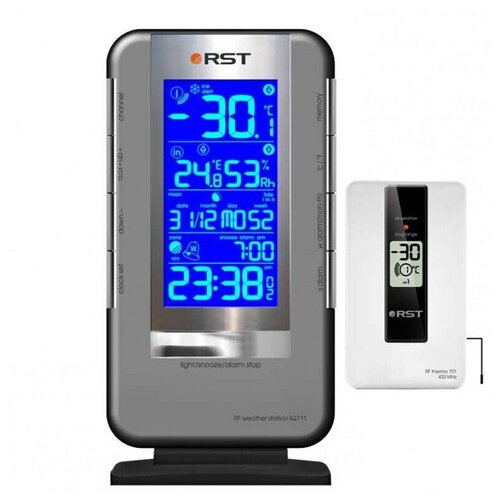 Термометр цифровой с радио-датчиком RST 02711 выносной термометр rst rst 02711