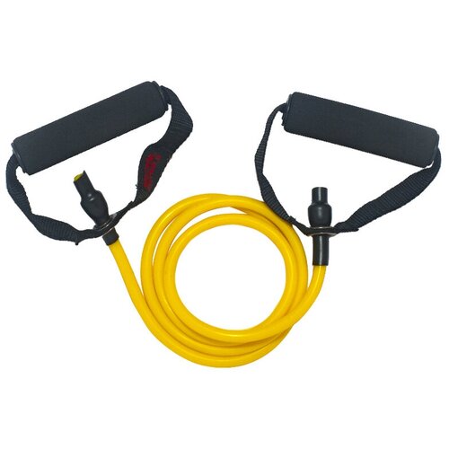 Original FitTools трубчатый (FT-RTE-YELLOW) 150 х 12 см 4.2 кг желтый/черный эспандеры original fittools эспандер кистевой с алюминиевыми рукоятками нагрузка 68 кг