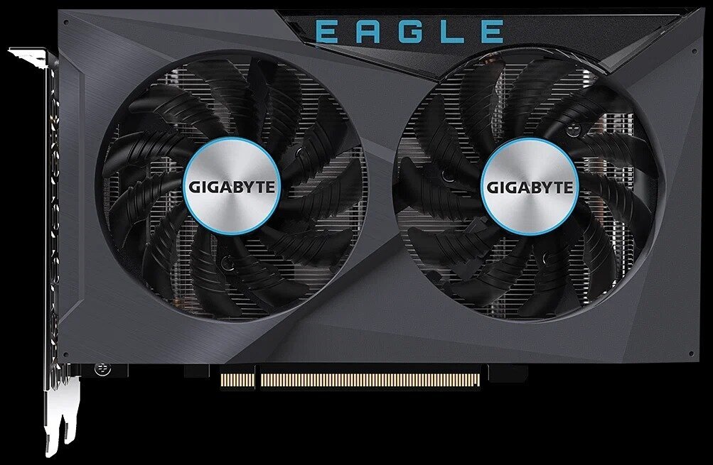 Видеокарта GIGABYTE Radeon RX 6400 EAGLE 4G (GV-R64EAGLE-4GD)