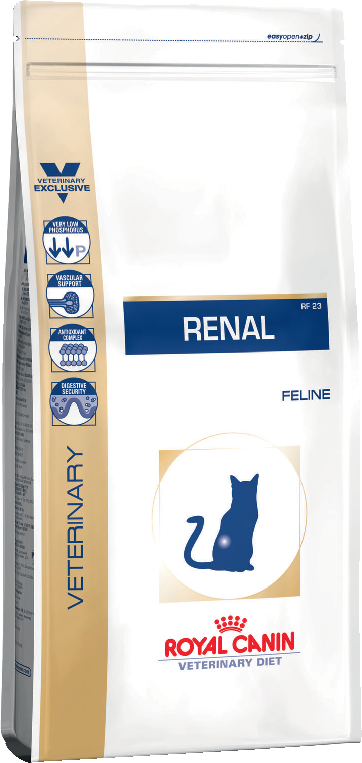 Royal Canin Renal Корм сухой диетический для взрослых кошек для поддержания функции почек 2 кг