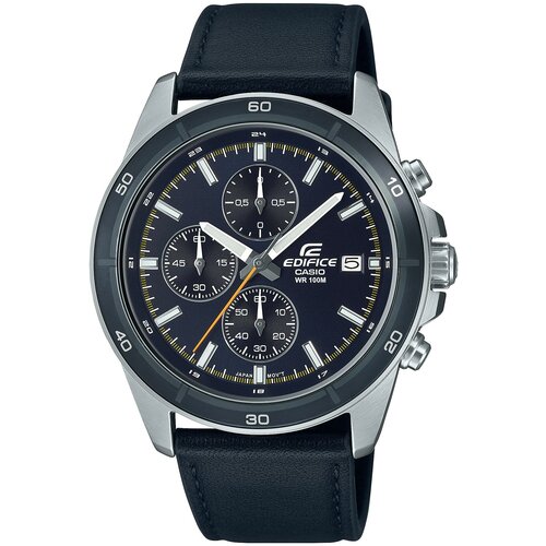 наручные часы casio желтый Наручные часы CASIO Edifice EFR-526L-2C, синий, белый