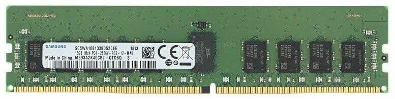 Оперативная память Samsung 16 ГБ DDR4 2666МГц DIMM CL19 (M393A2K40CB2-CTD6Q)