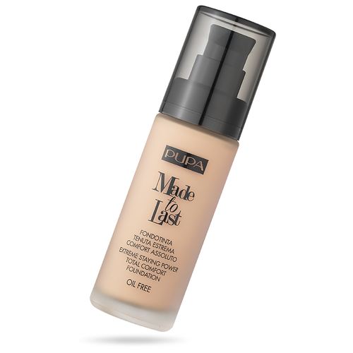 Pupa Тональное средство Made To Last Foundation, SPF 10, 30 мл, оттенок: 020 Light Beige the saem тональное средство saemmul airy cotton foundation spf 30 30 мл 1 г оттенок 01 light beige