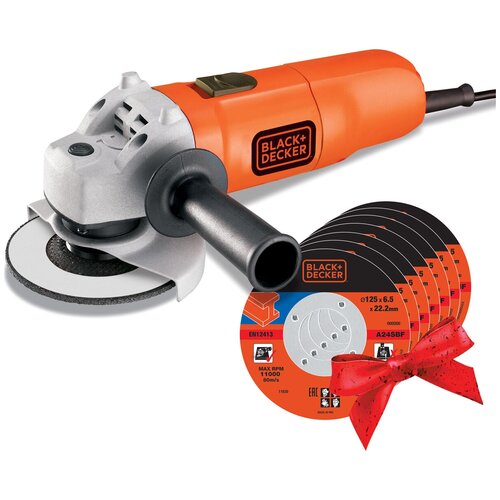 УШМ BLACK+DECKER G915, 900 Вт, 125 мм