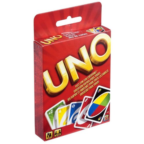 Настольная игра Mattel UNO карточная, классическая,