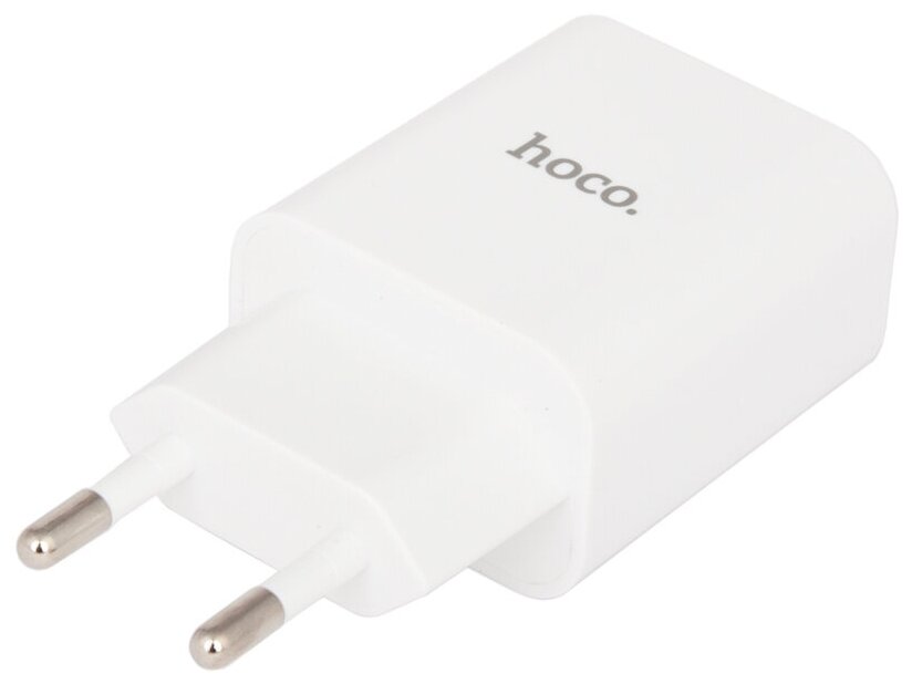 Сетевое зарядное устройство Hoco C62A + кабель microUSB