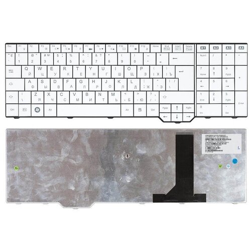 Клавиатура для ноутбука Fujitsu-Siemens 904H907101 белая 182000₽