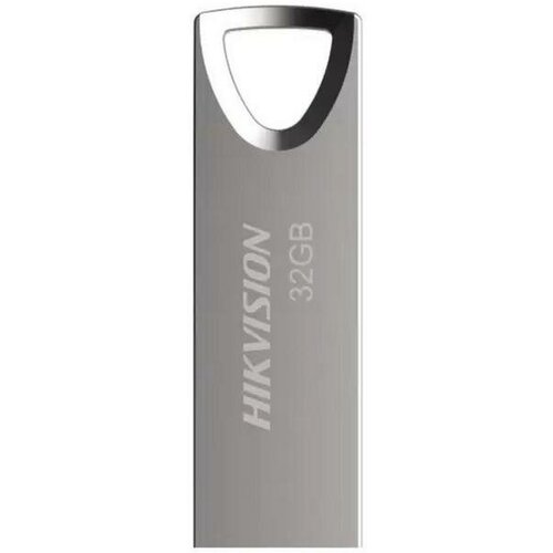 32GB Hikvision M200 USB Flash [HS-USB-M200/32G] USB 2.0, 20/10, Silver, Metal case, RTL (656881)