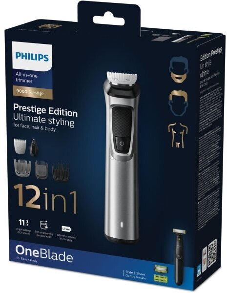 Триммер Philips MG9710/90 черный - фотография № 13