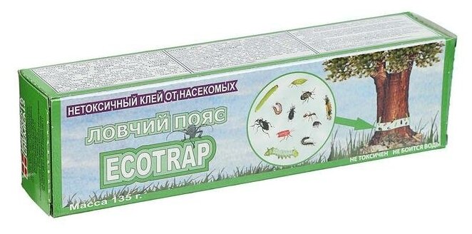 Средство ECOTRAP от насекомых-вредителей клей 135 г