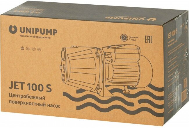 Насос поверхностный UNIPUMP JET 100 S - фотография № 5