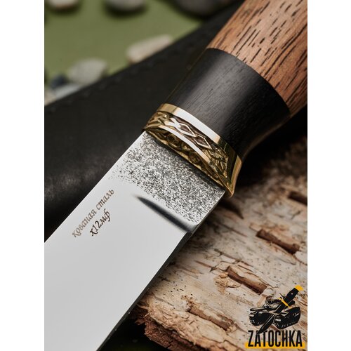 Охотничий нож Скиф х12мф разделочный кованый под якутский