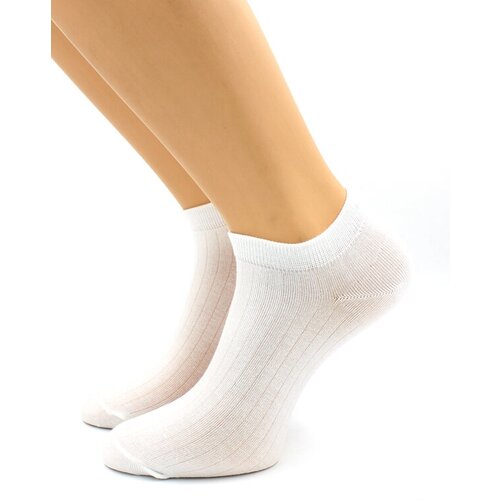 фото Женские носки укороченные, размер 36-40, белый hobby