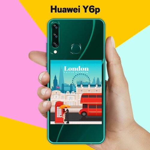 Силиконовый чехол London на Huawei Y6p чехол книжка mypads для huawei y6p хуавей y6p зеленый