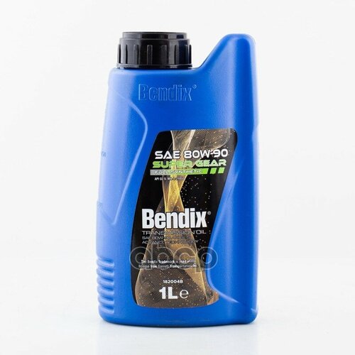 Масло Трансмиссионное 1Л. Синтетика Bendix Super Gear 80W-90 Api Gl-5 Mil-L-2105D BENDIX арт. 182004b