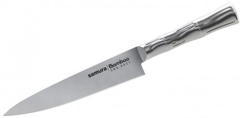 Нож кухонный универсальный Samura Bamboo SBA-0021 AUS-8, 120 мм.