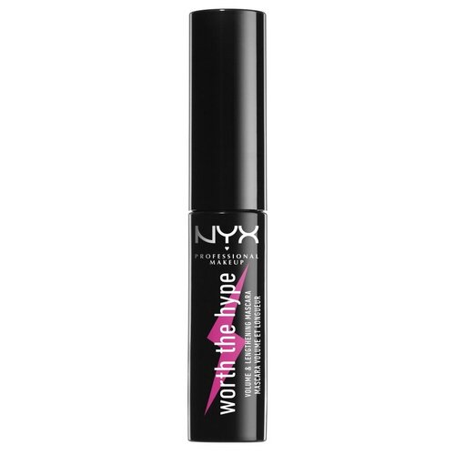 NYX professional makeup Тушь для ресниц Worth The Hype Mini, black