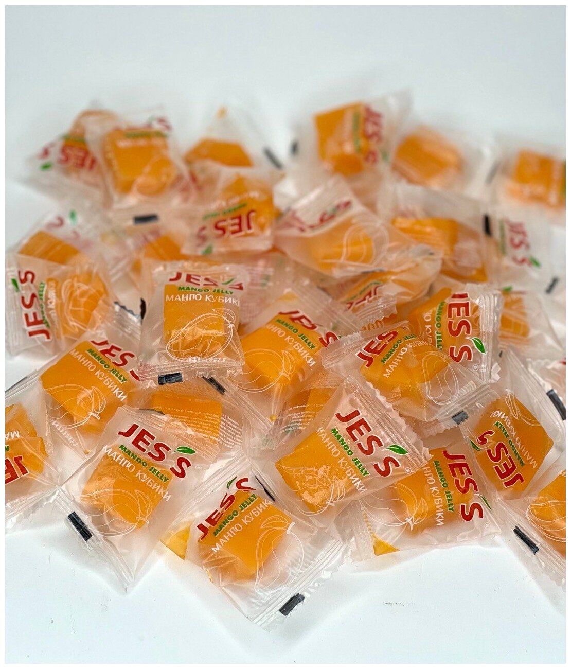 Манго кубики натуральные без сахара, JES'S 500гр. - фотография № 1