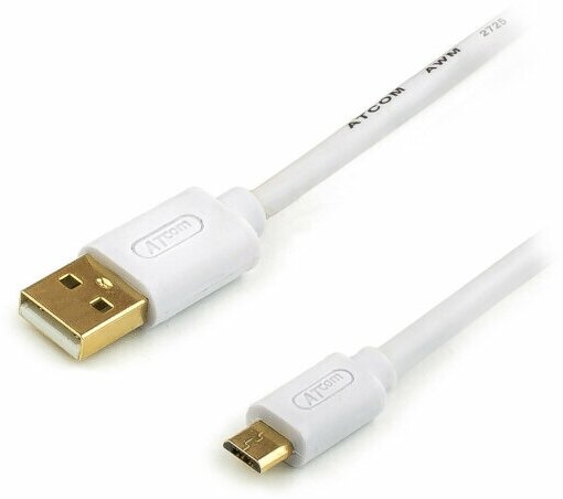 Аксессуар ATcom USB AM - Micro USB 1.8m АТ9073