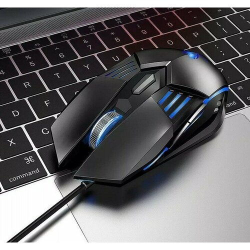 Мышь проводная игровая T-WOLF G560 Pure Black проводная мышь с подсветкой shipadoo g series game mouse