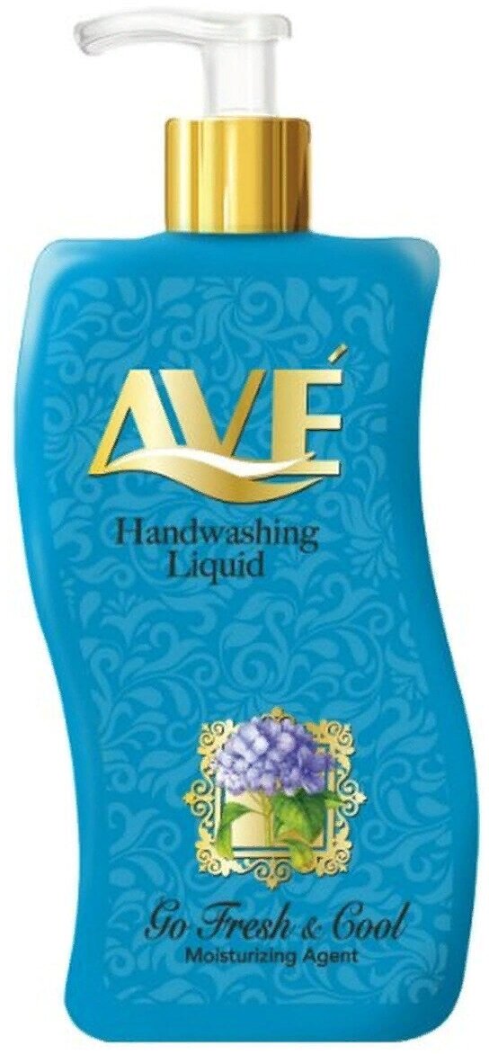 Жидкое мыло для рук AVE Go Fresh & Cool с ароматом прохлады и свежести , 500 мл.
