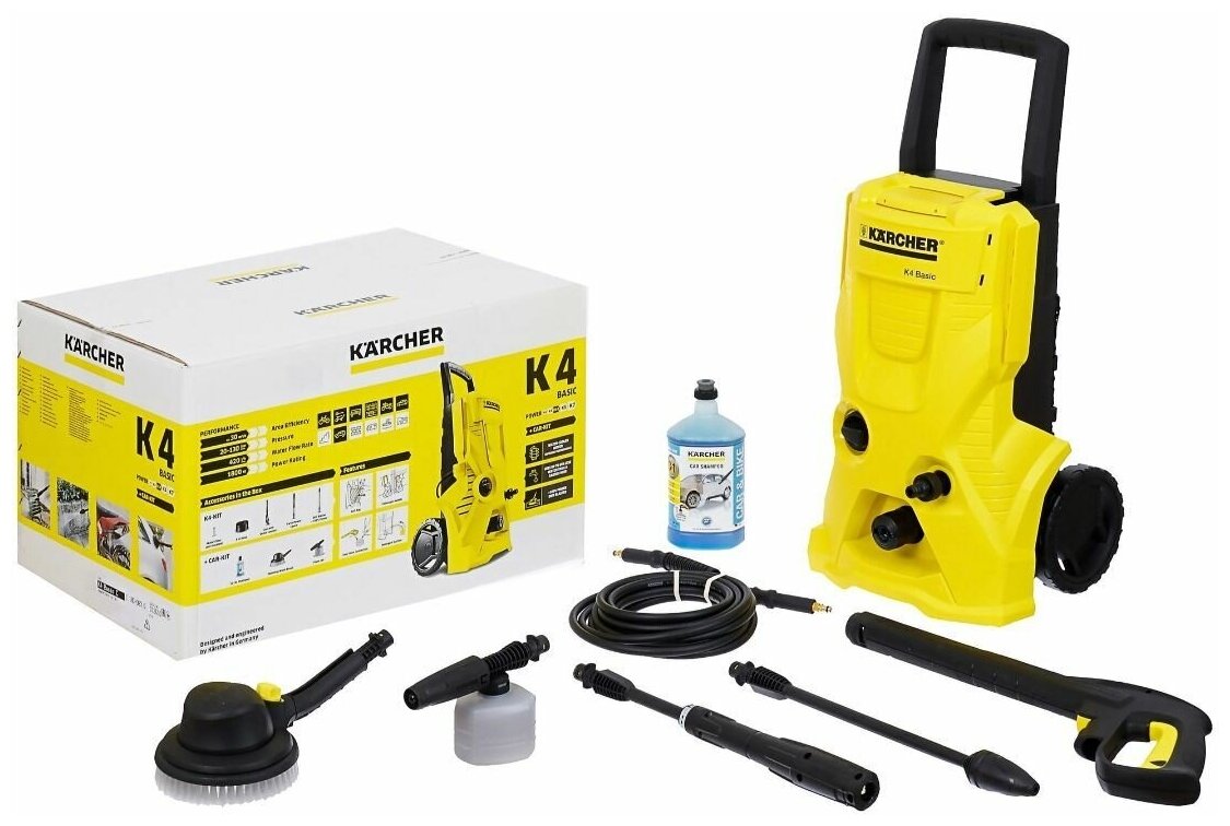 Минимойка Karcher K 4 Compact NEW, 130бар, 420л/ч, 220В - фотография № 19