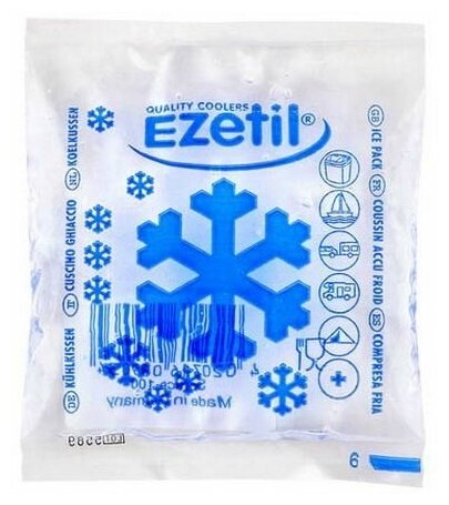 Аккумулятор холода EZETIL SoftIce 100, 0.1л, синий, 1шт [890339]