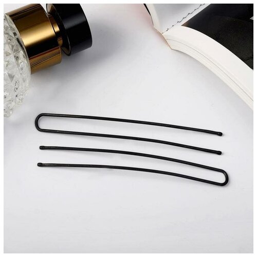 Шпилька для волос Народная 85 см чёрная набор 10 шт 647₽