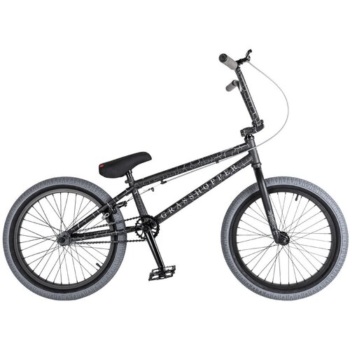 bmx atom team 2022 20 75 розовый Велосипед BMX Tech Team Grasshopper 20 2022 черный