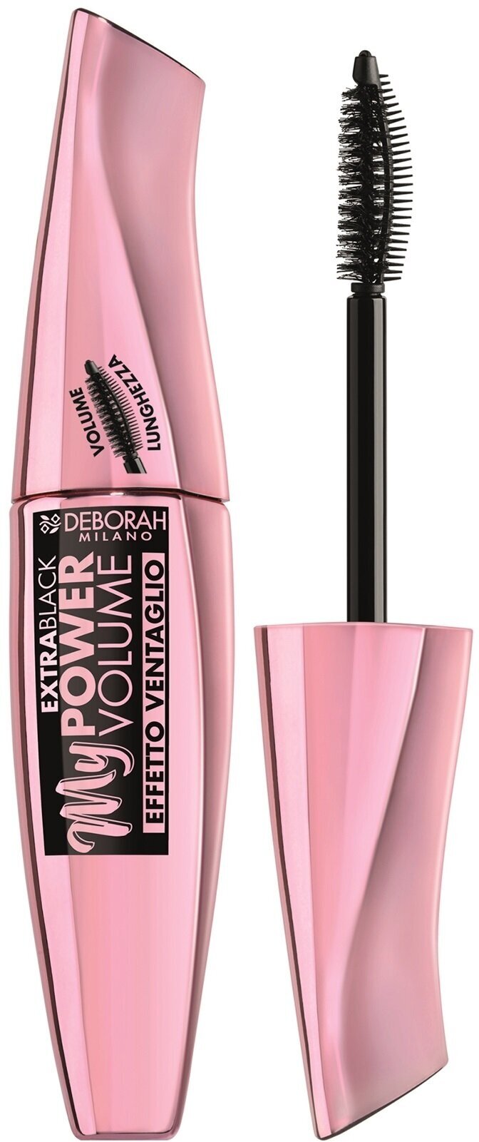 DEBORAH MILANO Тушь для ресниц My Power Volume Mascara, 14 мл, Экстра черный