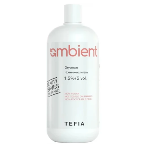 Tefia Ambient Крем-окислитель 1,5%/5 vol. 900 мл. tefia ambient флюид трансформер ph красящей смеси ambient tefia объем 100 мл