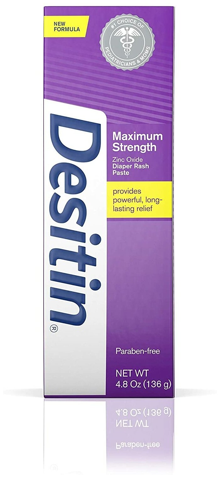 Desitin Maximum Strength крем от опрелостей фиолетовый 136г