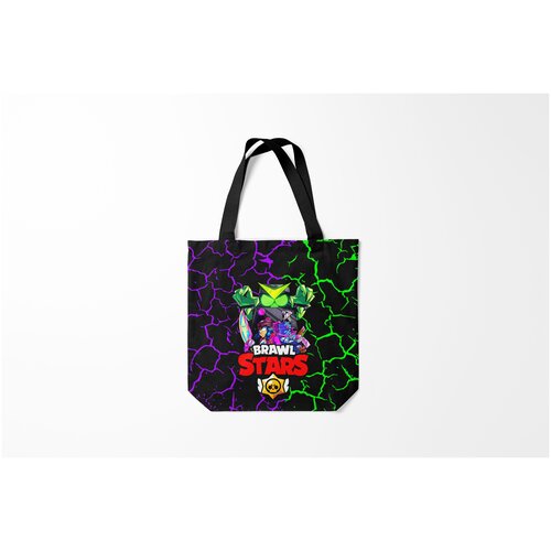 фото Сумка-шоппер / 40х40 см / геймерам / brawl stars burnettie