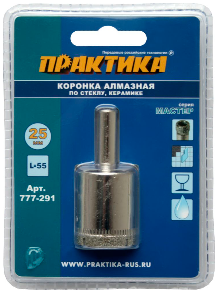 Коронка ПРАКТИКА 777-291 25 мм