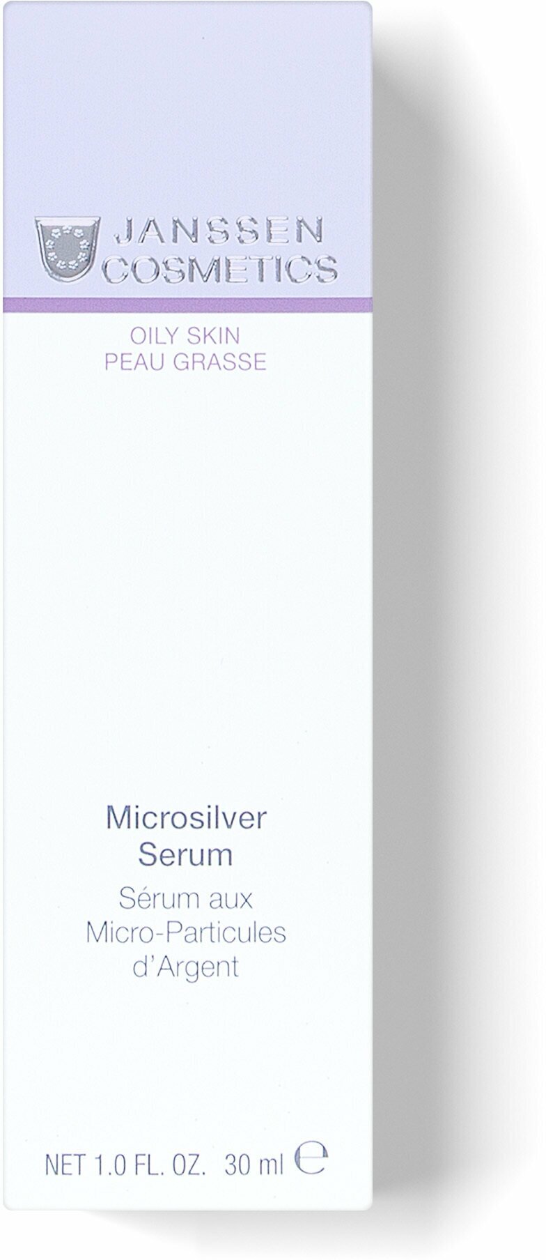 Janssen Microsilver serum Сыворотка с антибактериальным действием для жирной, воспаленной кожи 30 мл (Janssen, ) - фото №2