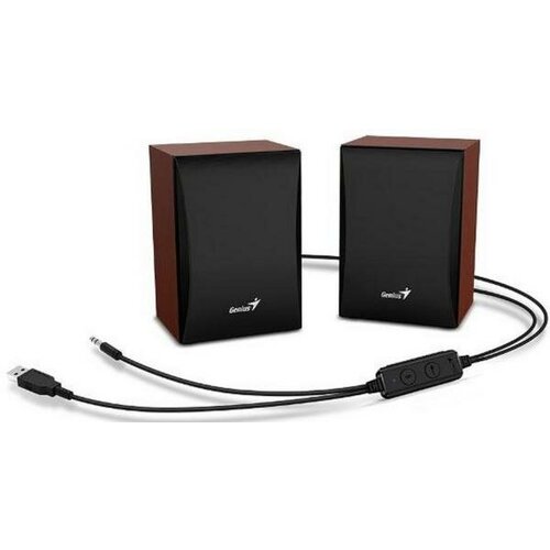 Колонки 20 Genius SP-HF380BT Коричневый 261500₽