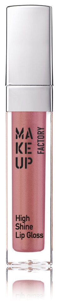 Make up Factory Блеск для губ с эффектом влажных губ High Shine Lip Gloss, 38 iridescent apricot