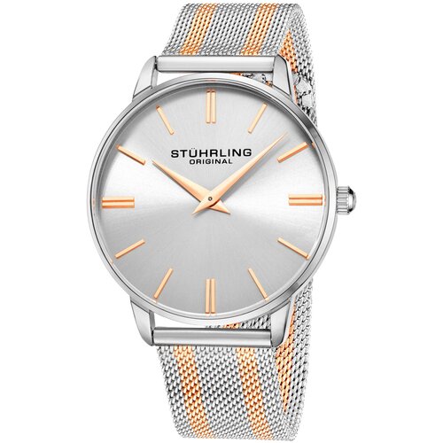 фото Наручные часы stuhrling 3998.4, серебряный