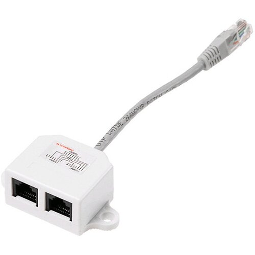 Сетевой кабель 5bites RJ45 T568A / T568B / 2 - RJ45 10 / 100 BASE-T LY-SB026B-A разветвитель 5bites ly us027