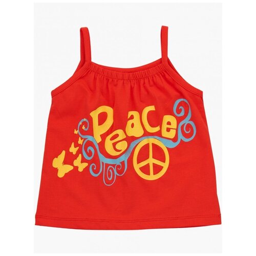 фото Футболка-топ для девочек mini maxi, модель 0061, цвет красный